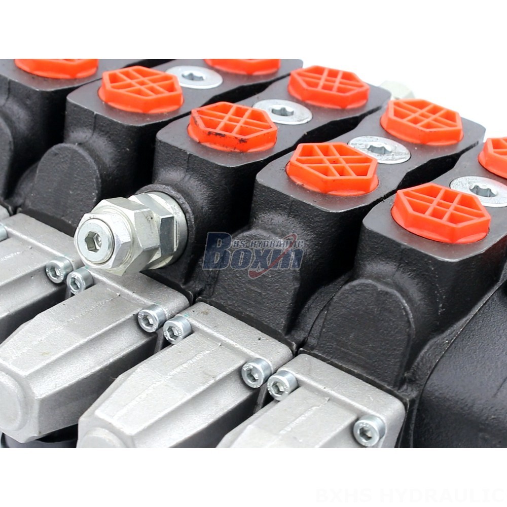 Hydraulic Selector Valve 12v Manual Monoblock Directional Valve - SD8 Series | Wholesale & OEM detail image